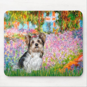 Yorkshire Terrier (Biewer) - Garten Mousepad