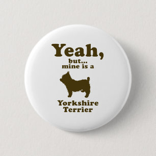 Yorkshire Terrier Button