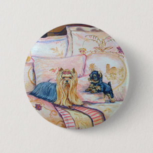 Yorkshire Terrier Button Button