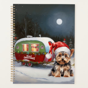 Yorkshire Terrier Caravan Christmas Adventure