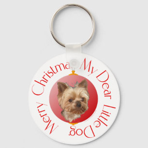 Yorkshire Terrier Christmas Schlüsselanhänger