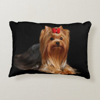 Yorkshire Terrier. Coussin
