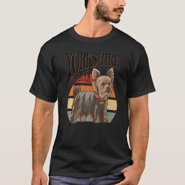 Yorkshire Terrier - Dog Identification - Dogs Love T-Shirt (Vorderseite)
