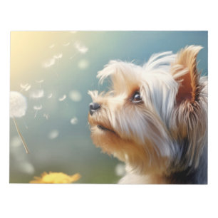 Yorkshire Terrier Dog Pet Animal Notizblock