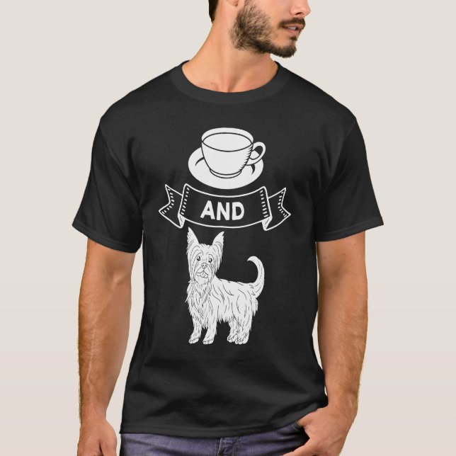 Yorkshire Terrier Dog Puppies Owner Lover T-Shirt (Vorderseite)