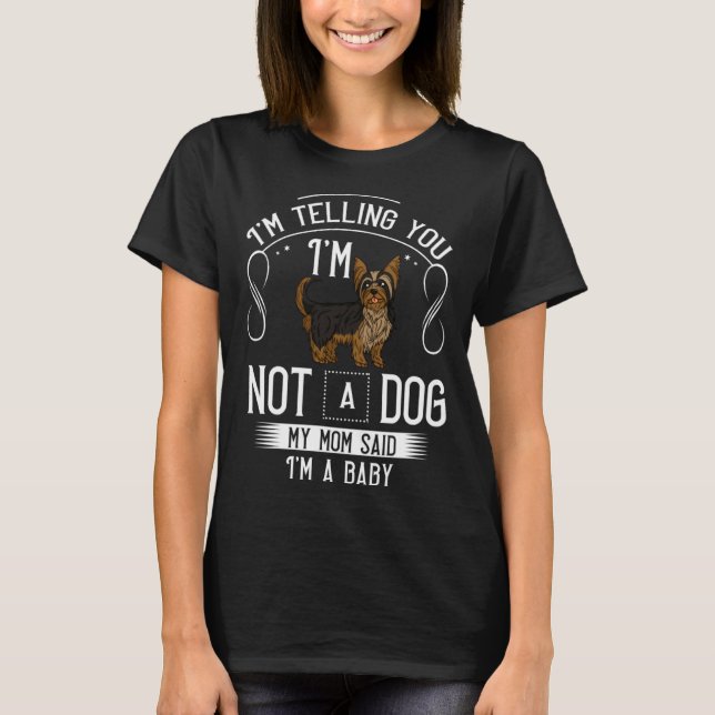 Yorkshire Terrier Dog Puppies Owner T-Shirt (Vorderseite)