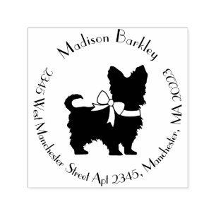 Yorkshire Terrier Dog Puppy Yorkie Permastempel