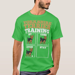 Yorkshire Terrier Dog Training Dog Trainer T-Shirt