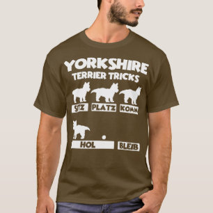 Yorkshire Terrier Dog Tricks T-Shirt