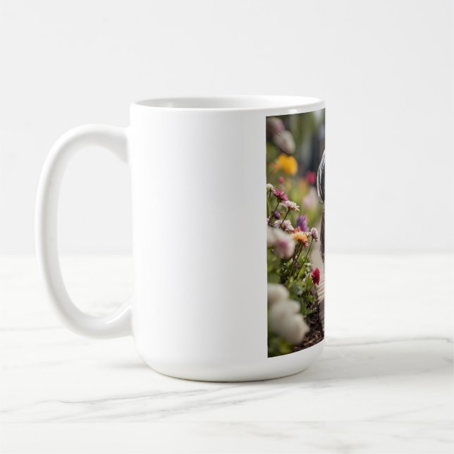 Yorkshire Terrier Elegant Coffee Tasse (Links)