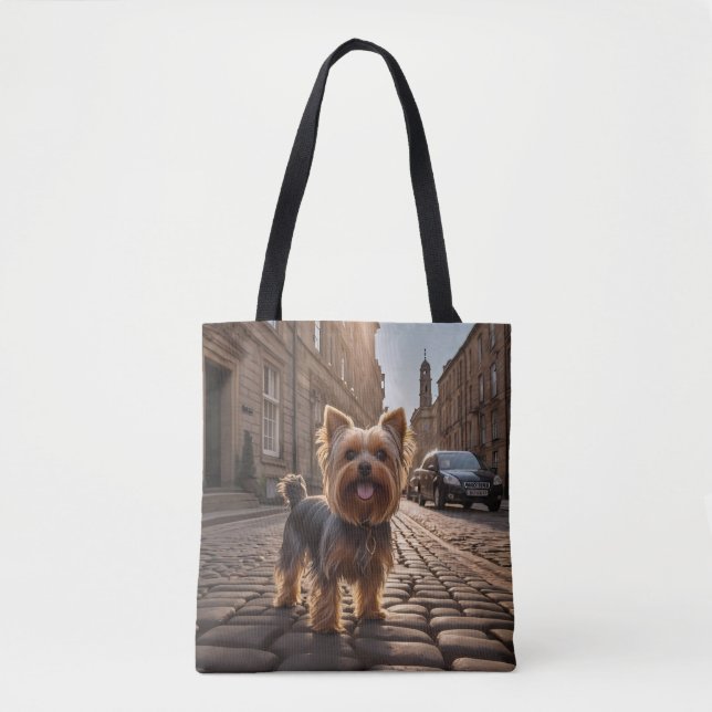 Yorkshire Terrier Elegant Tasche (Vorderseite)