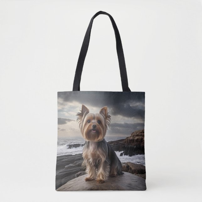 Yorkshire Terrier Elegant Tasche (Vorderseite)