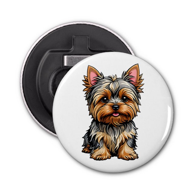 Yorkshire Terrier Flaschenöffner (Vorderseite)