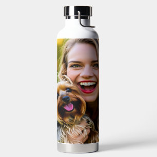 Yorkshire Terrier Foto personalisieren Trinkflasche