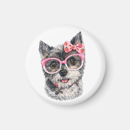 Yorkshire Terrier-Geschenk für Hundebesitzer Magnet