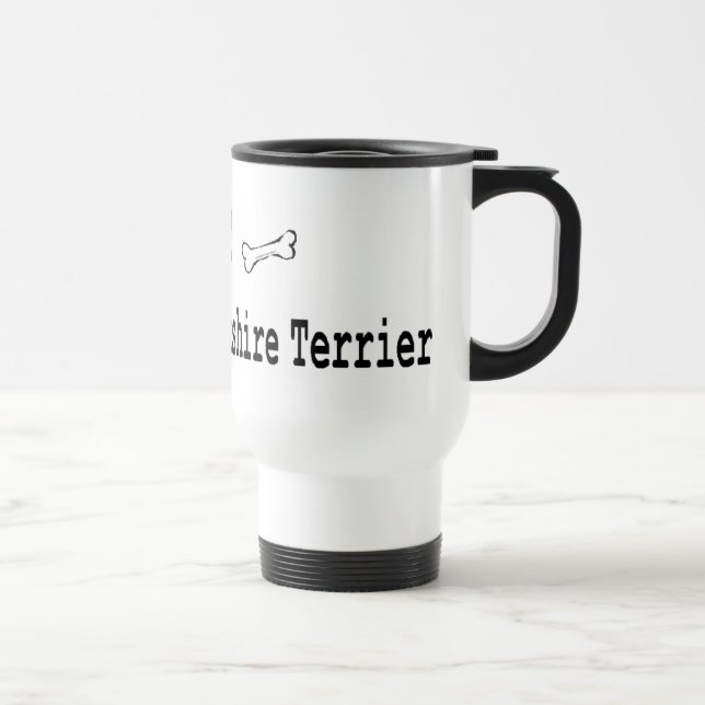 Yorkshire Terrier Geschenke Reisebecher (Rechts)