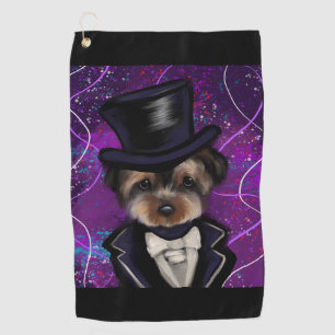 YORKSHIRE TERRIER GOLFHANDTUCH
