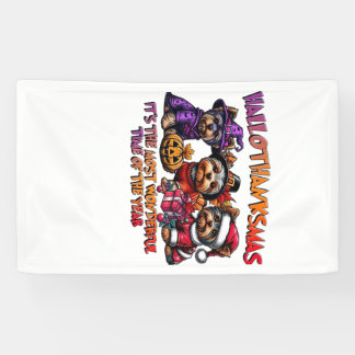 Yorkshire Terrier Halloween Erntedankfest Weihnach Banner