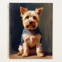 Yorkshire Terrier Hund Haustier Malerei
