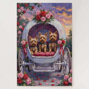 Yorkshire Terrier Hund Valentinstag