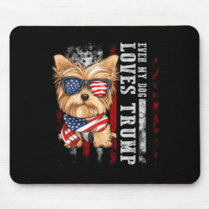 Yorkshire Terrier Hund Yorkie Selbst mein Hund lie Mousepad