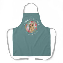 Yorkshire Terrier Hundetrimmer-Schürze | Deluxe Tü