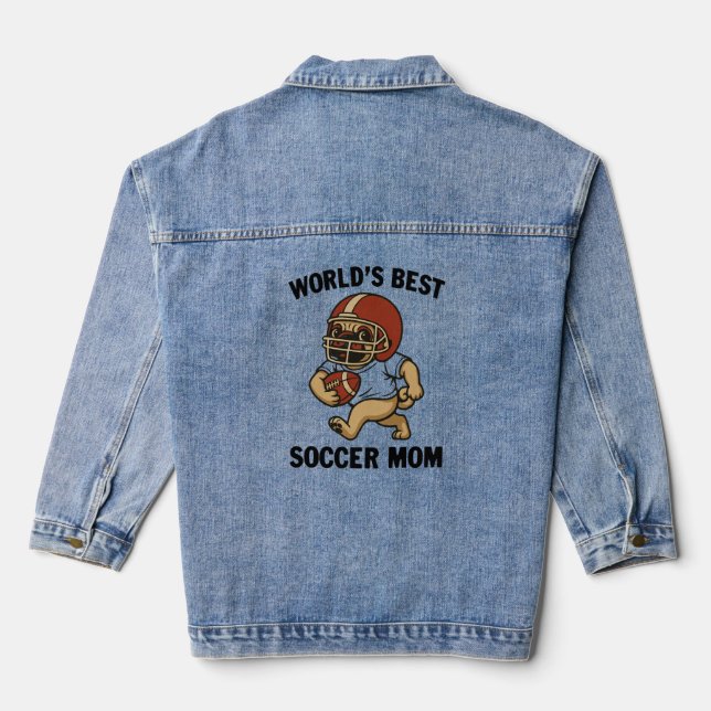 Yorkshire Terrier Jeansjacke (Rückseite)
