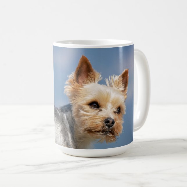 Yorkshire Terrier Kaffeetasse (VorderseiteRechts)