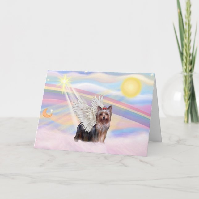 Yorkshire Terrier Karte (Vorderseite)