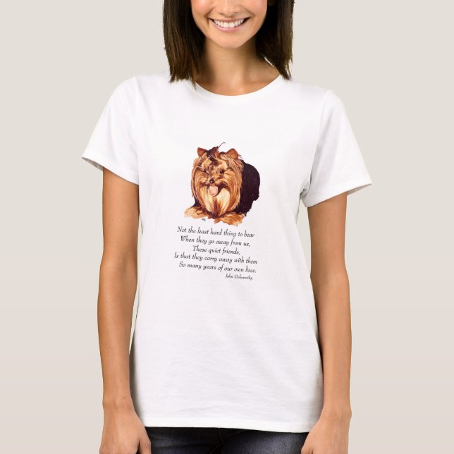 Yorkshire Terrier Keepake T-Shirt (Vorderseite)