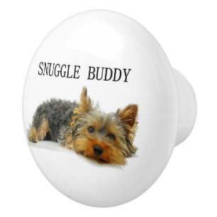 Yorkshire-Terrier-Kuschelbegleiter Keramikknauf