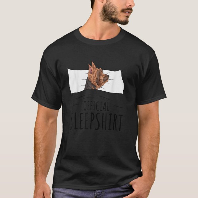 Yorkshire Terrier Lover Yorkie Dog Offizielle Schl T-Shirt (Vorderseite)
