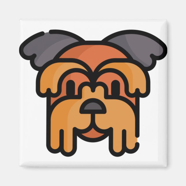 Yorkshire Terrier Magnet (Vorne)