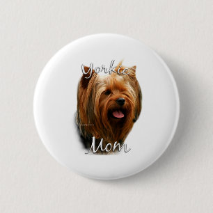 Yorkshire Terrier Mama 2 Button