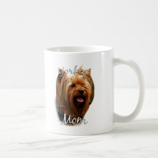 Yorkshire Terrier Mama 2 Kaffeetasse (Rechts)