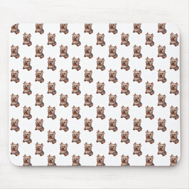 Yorkshire Terrier Mouse Pad Mousepad (Vorne)