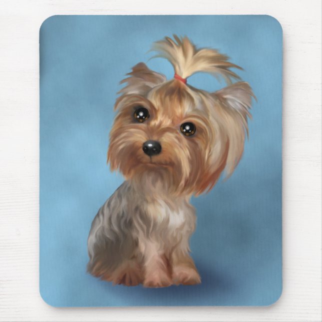 Yorkshire Terrier Mousepad (Vorne)