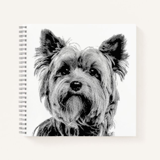 Yorkshire Terrier Notizbuch (Vorderseite)