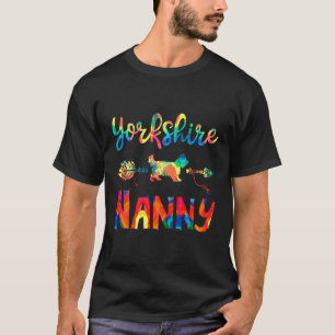 Yorkshire Terrier Outfit Dog Mama Yorkie Painting T-Shirt