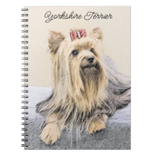 Yorkshire Terrier Painting - Niedliche Original Do Notizblock