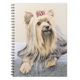 Yorkshire Terrier Painting - Niedliche Original Do Notizblock