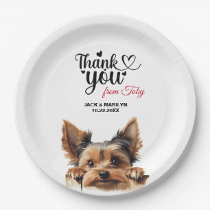 Yorkshire Terrier Pappteller