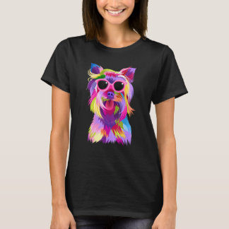 Yorkshire Terrier Pop Art Style T-Shirt