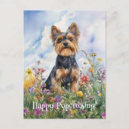 Yorkshire Terrier Postcross - Postcard Postkarte