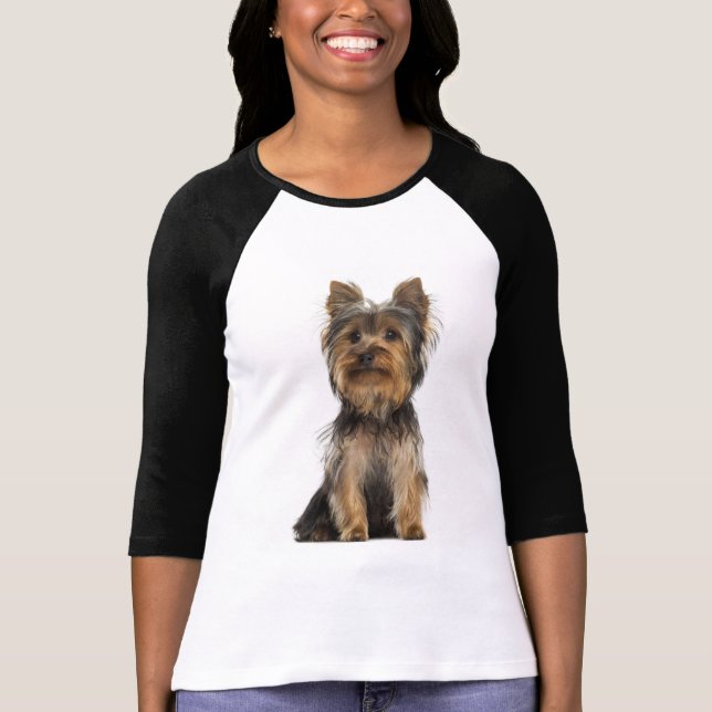 Yorkshire Terrier Puppy Dog Tee Shirt (Vorderseite)