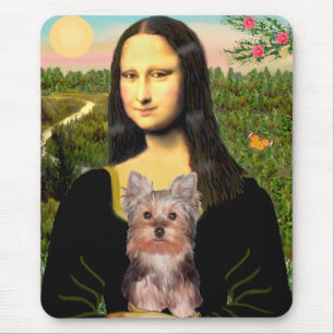Yorkshire Terrier Puppy - Mona Lisa Mousepad