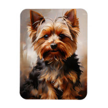 Yorkshire Terrier Realism Art Portrait