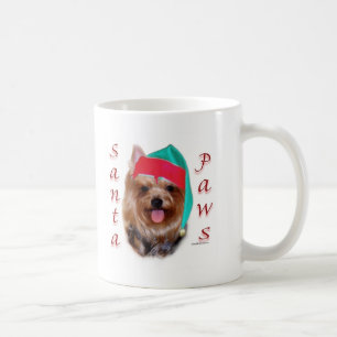 Yorkshire Terrier Santa Paws Kaffeetasse