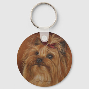 Yorkshire-Terrier-Schlüsselanhänger Schlüsselanhänger
