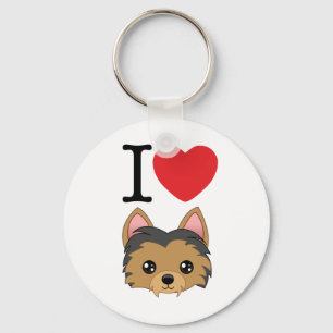 Yorkshire-Terrier-Schlüsselanhänger Schlüsselanhänger